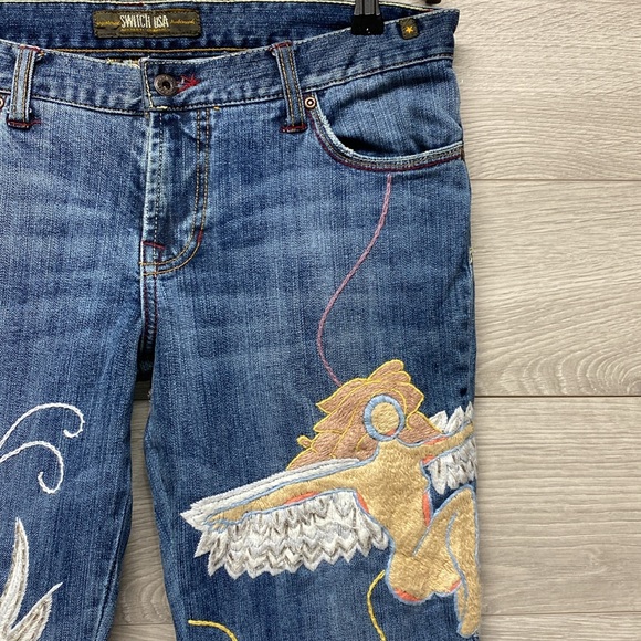 Switch USA Embroidered Denim - Picture 6 of 16